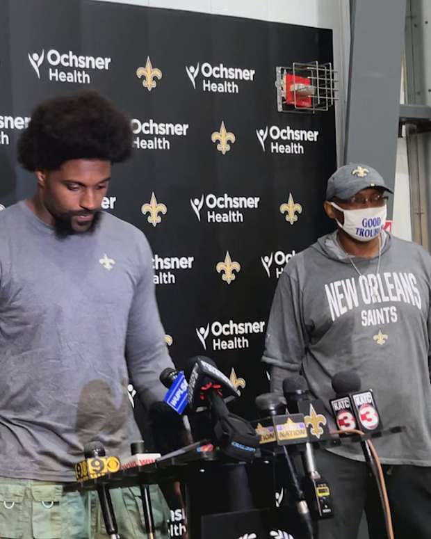 Cam Jordan - Opening Da of Saints Training Camp